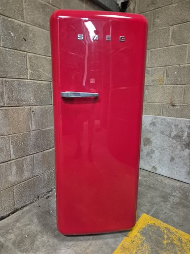 Red smeg fridge 50s - red,