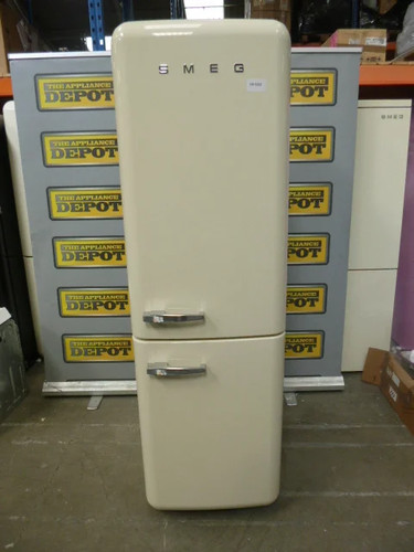 Smeg fridge freezer cream - smeg,