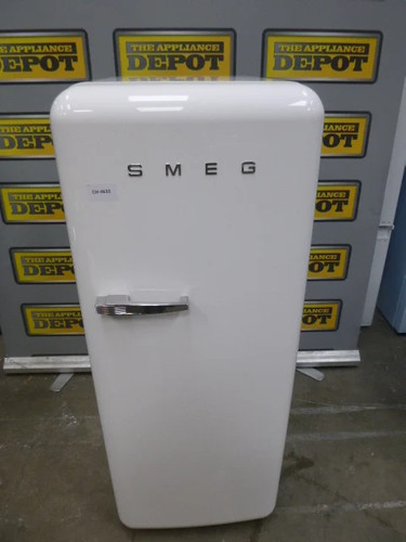 Smeg fridge with - smeg, white