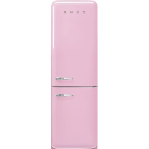 Smeg fridge freezer pink - fridge,