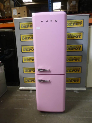 Smeg fridge freezer pink - smeg,