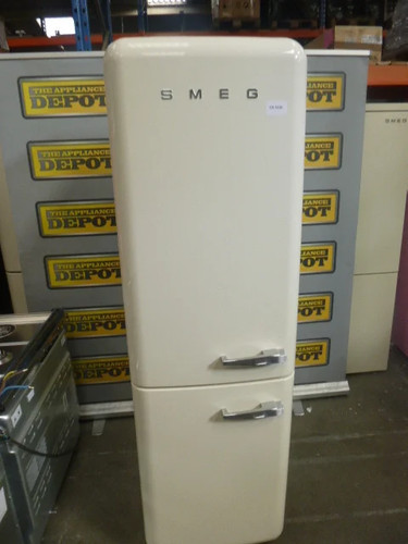 Smeg fridge freezer - fridge, cream