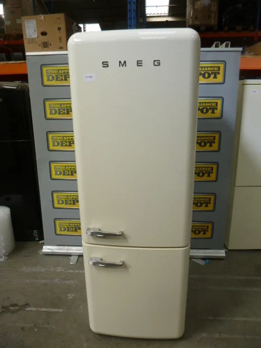 Smeg fridge freezer cream - smeg,