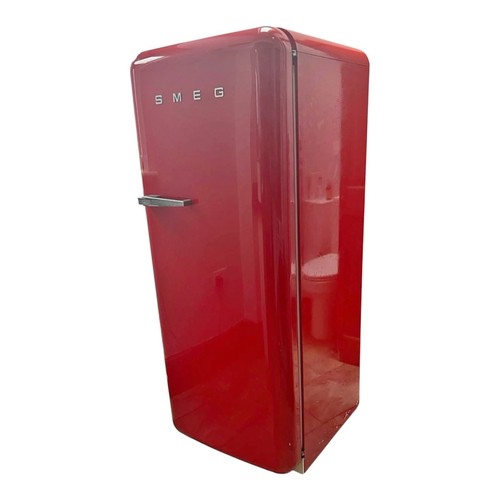Freestanding red smeg - smeg, 50s